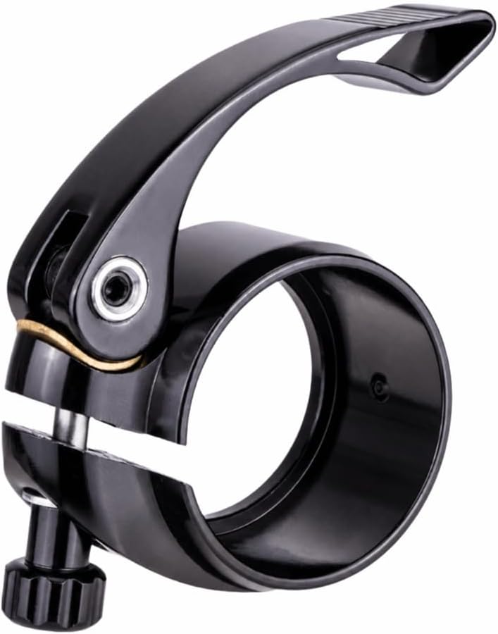 Quick release seat post clamp for Snapcycle Eagle, black aluminum