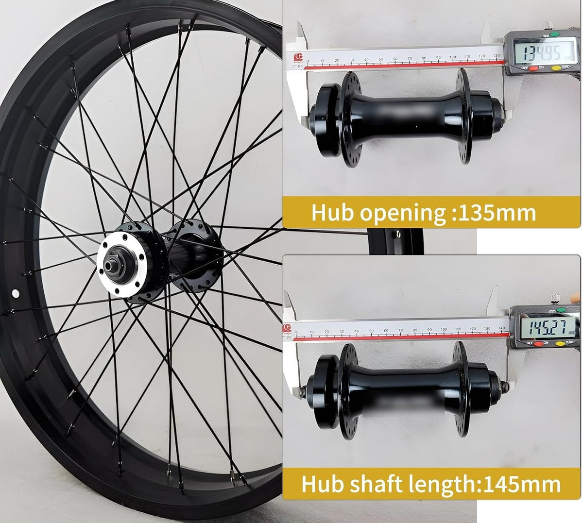 135 mm quick-release hub