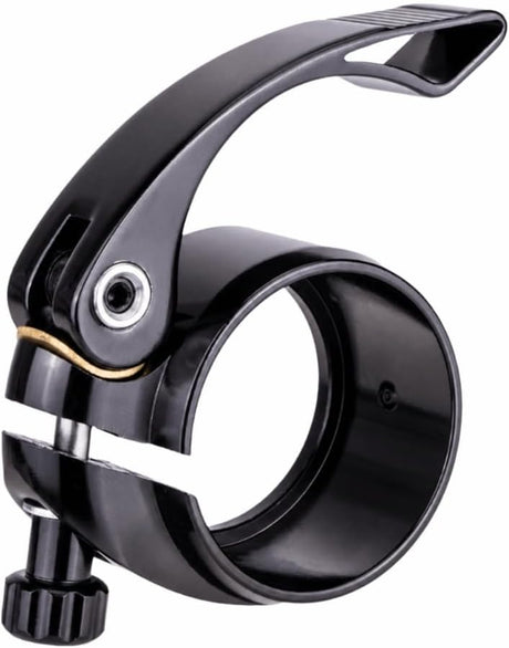 Quick release seat post clamp for Snapcycle Eagle, black aluminum