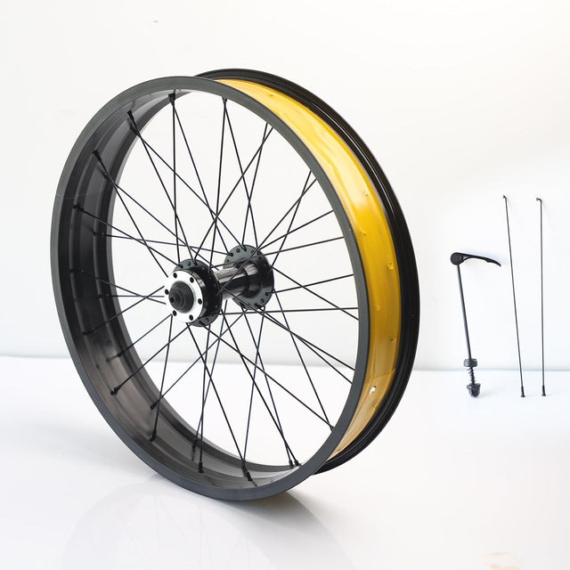 Replacement front wheel for Snapcycle Eagle, 20 x 4.0 fat tire