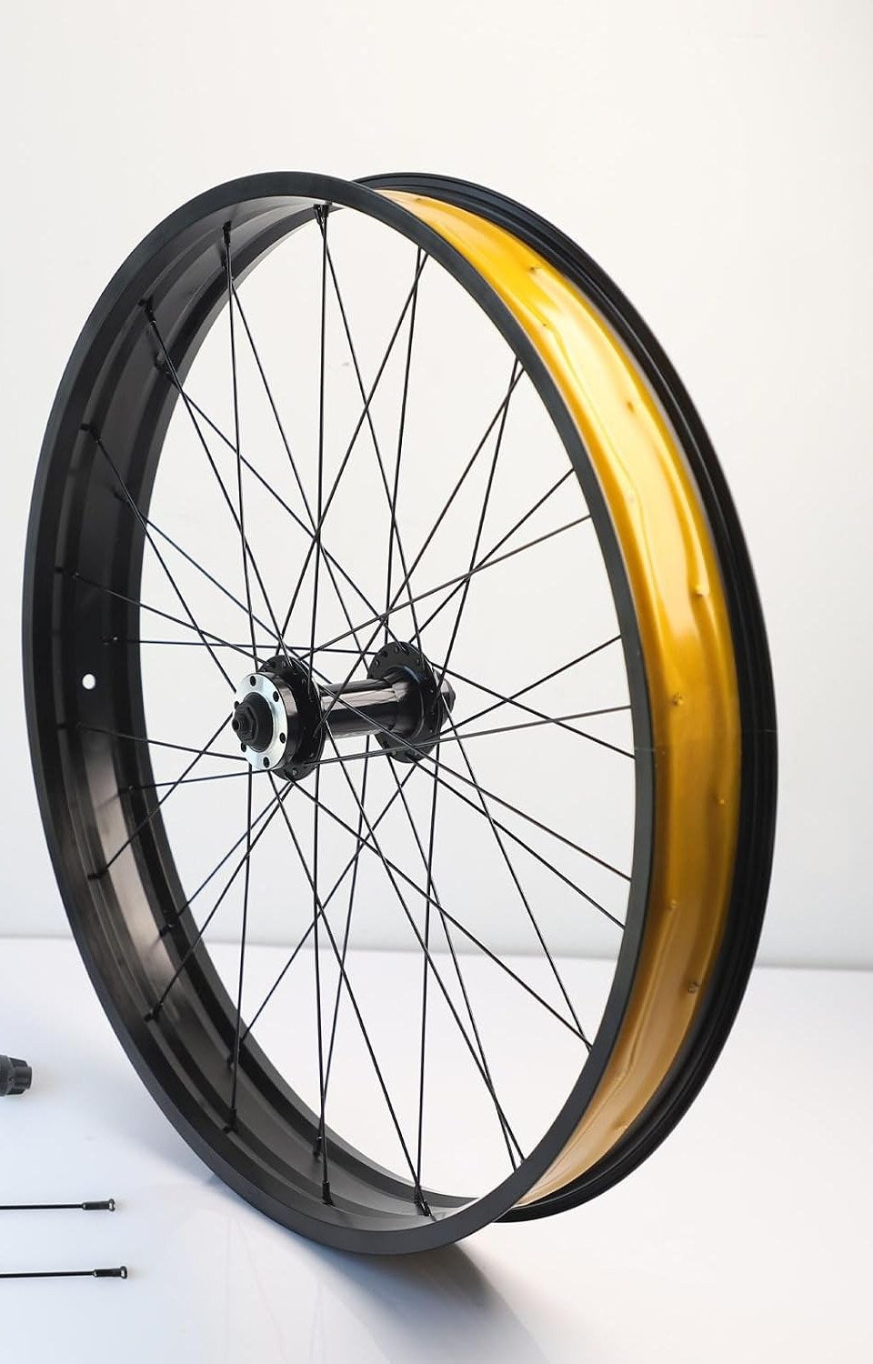 Laced 20 x 4.0 fat-tire front wheel