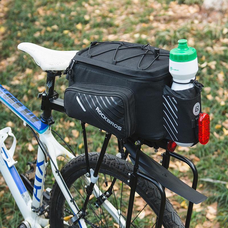 Bike rack rear storage bag hot sale