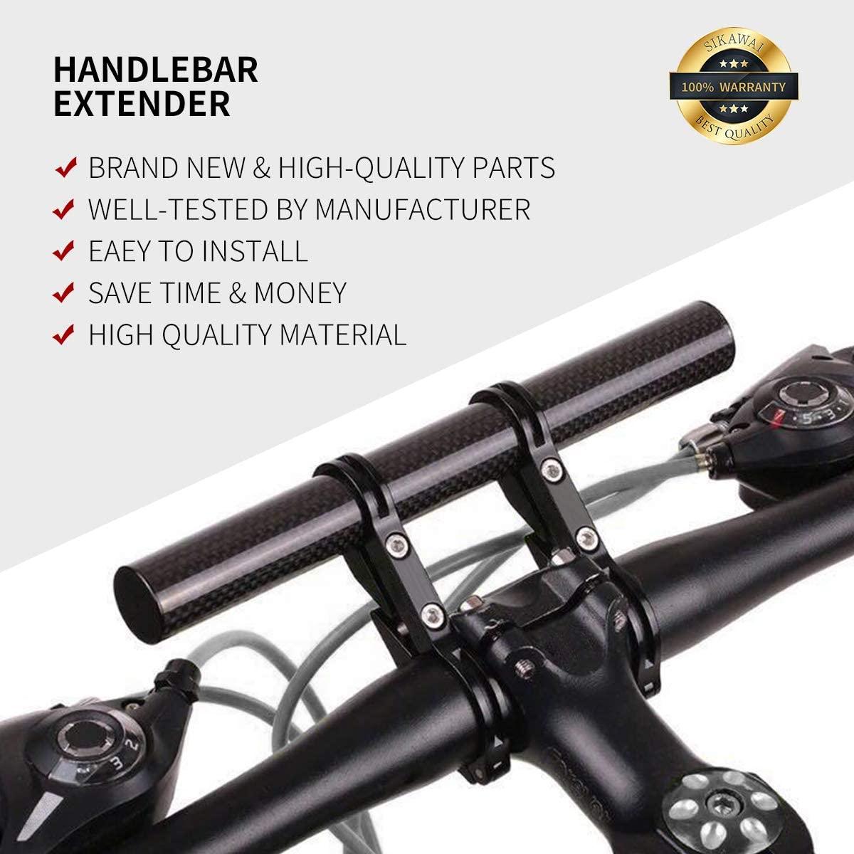 Bicycle best sale handlebar extender