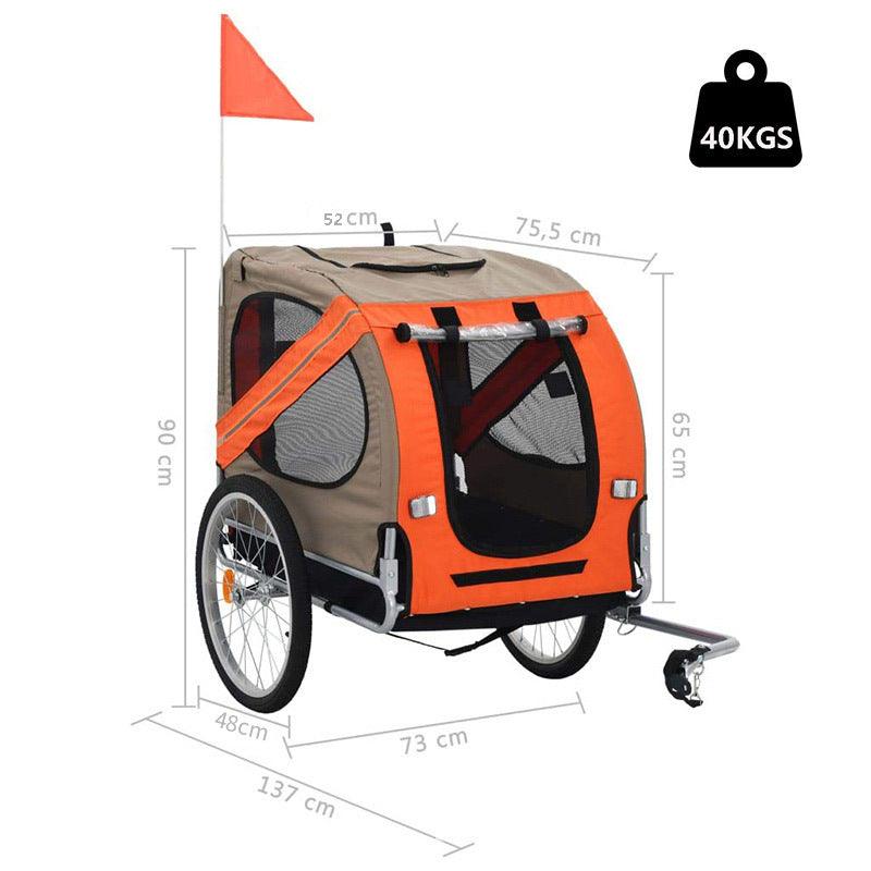 Load image into Gallery viewer, Tail Wagon Pet Trailer - Snapcycle Bikes SC-AC-PETTRAILERBG
