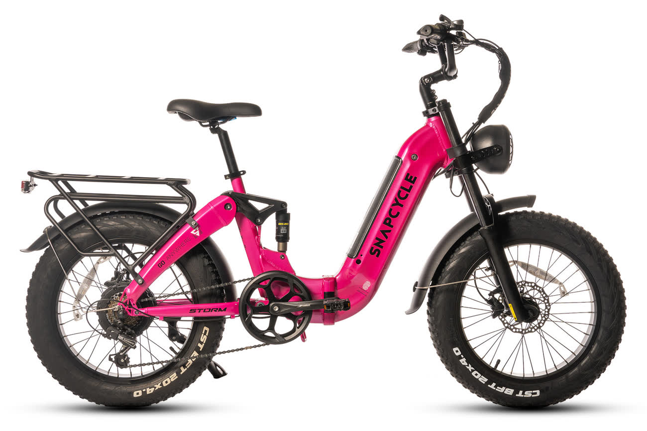 Snapcycle Storm Hot Pink engineering